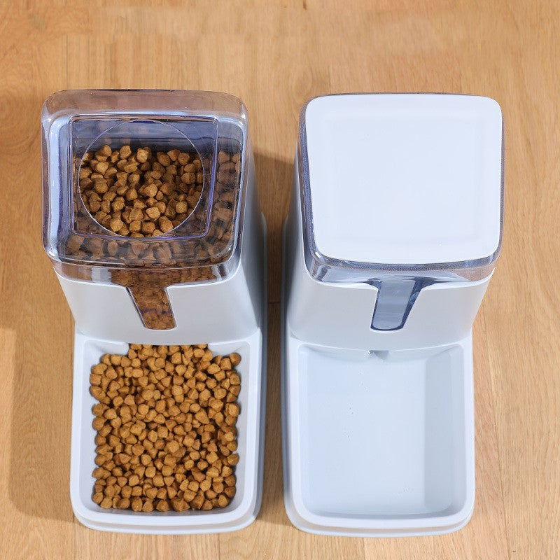 Pet Double Bowl Automatic Feeder - 2ufast