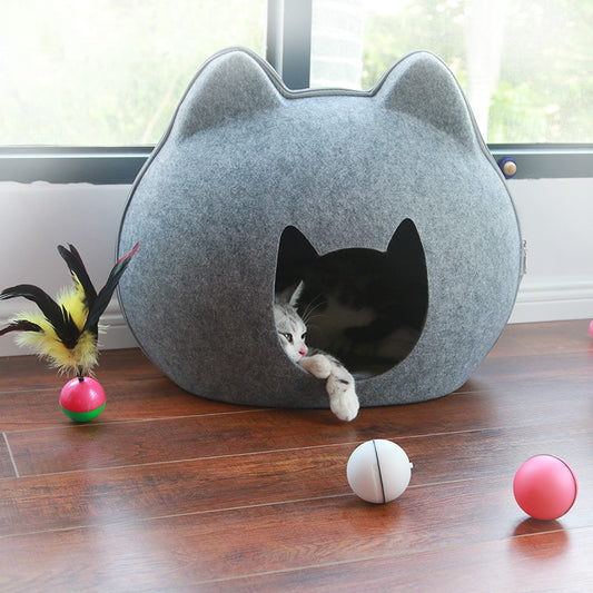 Cat Litter Enclosed Cat House - 2ufast