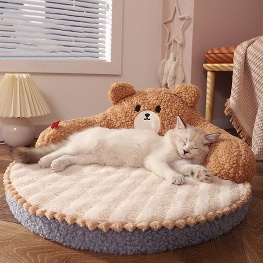 Winter Pet Bed Cat Sleeping Nest - 2ufast